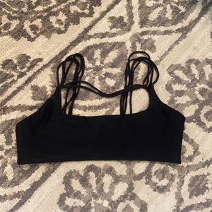 Mikoh Kapaa top in Night black, size S